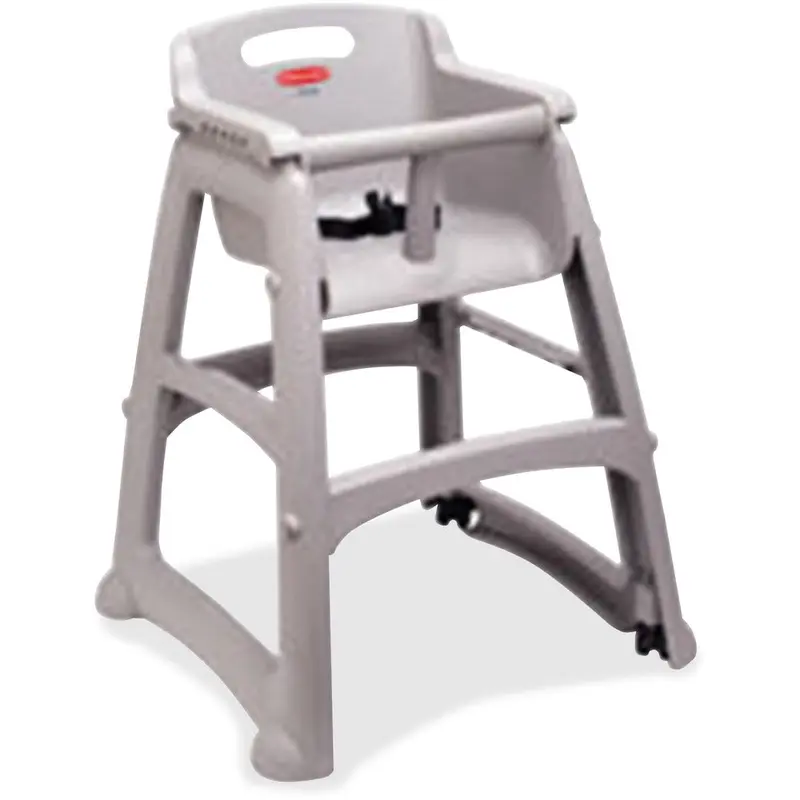 Rubbermaid Commercial Sturdy Chair Youth High Chair [SKU - RCP780608PLAT]CT