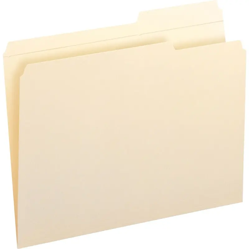 Smead 2/5 Tab Cut Letter Recycled Top Tab File Folder [SKU - SMD10386]BX