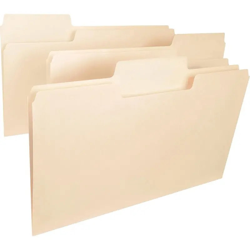 Smead SuperTab 1/3 Tab Cut Legal Recycled Top Tab File Folder [SKU - SMD15401]BX