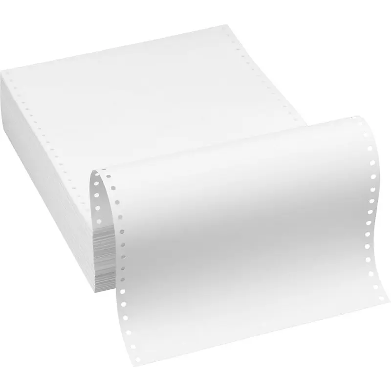Southworth 35-520-10 Continuous Paper - White - Recycled - 25% Recycled Content [SKU - SOU3552010]BX