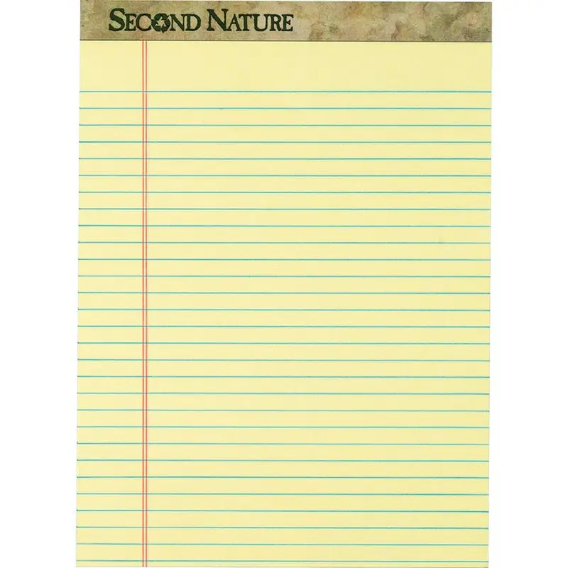 TOPS Second Nature Ruled Canary Writing Pads [SKU - TOP74890]DZ