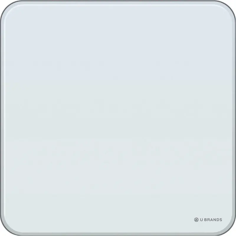 U Brands Square Magnetic Glass Dry Erase Board [SKU - UBR2343U0001]EA