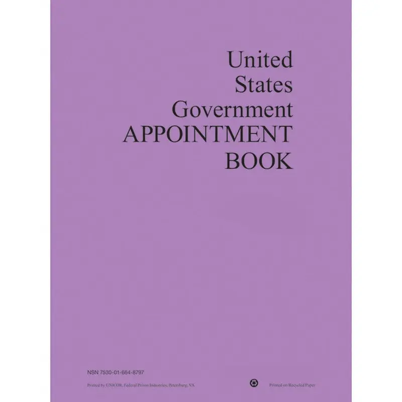 Unicor Weekly Appointment Book [SKU - UCR6648803]EA