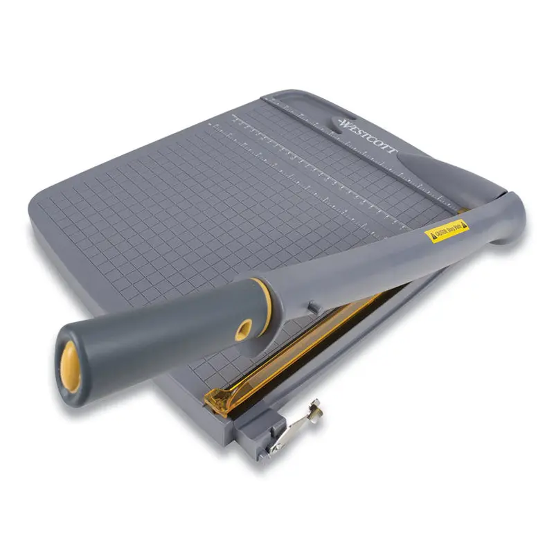 Titanium Bonded Guillotine Trimmer, 10 Sheets, 12  Cut Length, Plastic Base