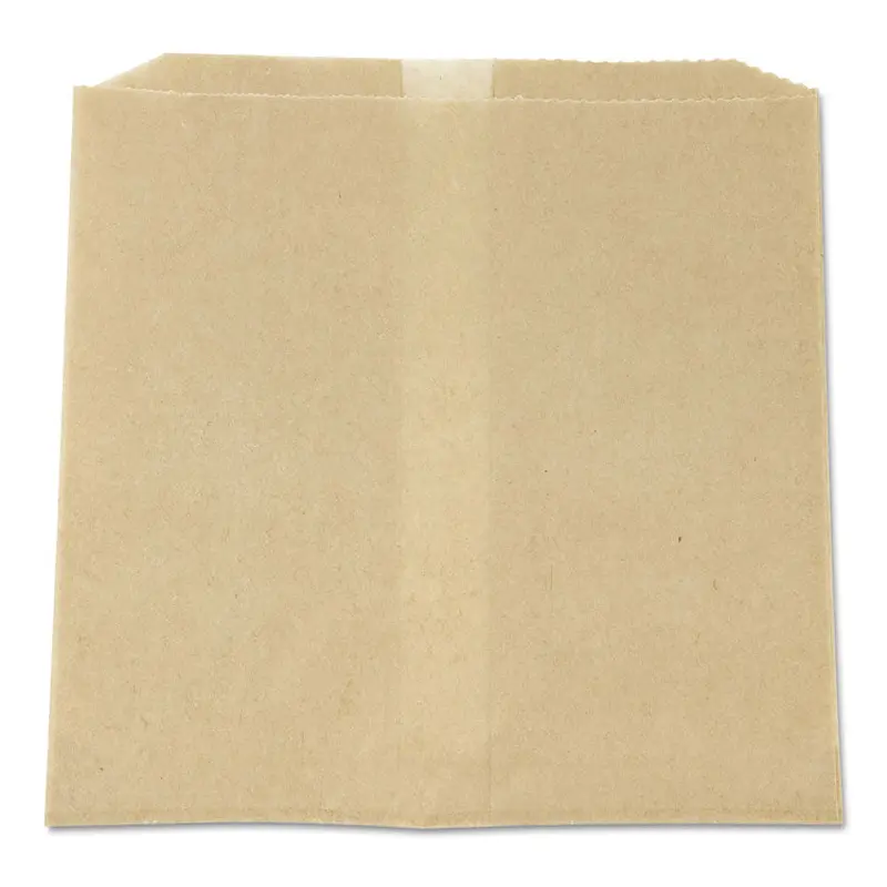 Waxed Napkin Liners for Most Swing-Top Type Receptacles , 8.5  x 7  x 8 , Brown, 500/Carton