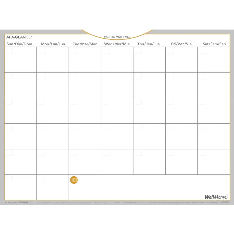 At-A-Glance Wall Calendar