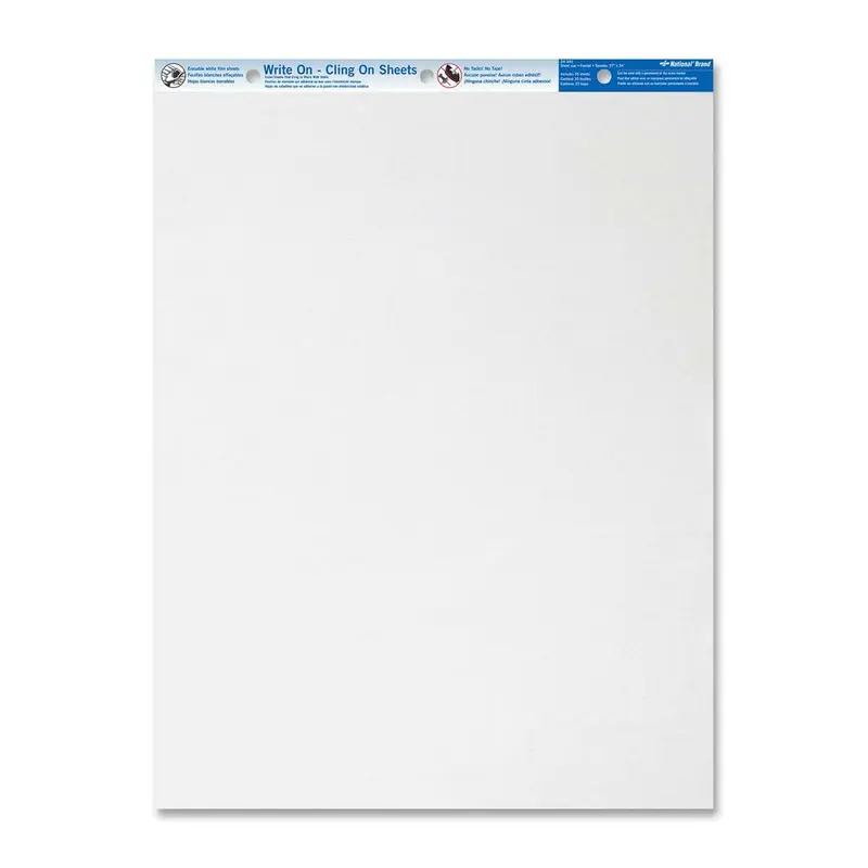 Blueline Write On Cling Easel Pad