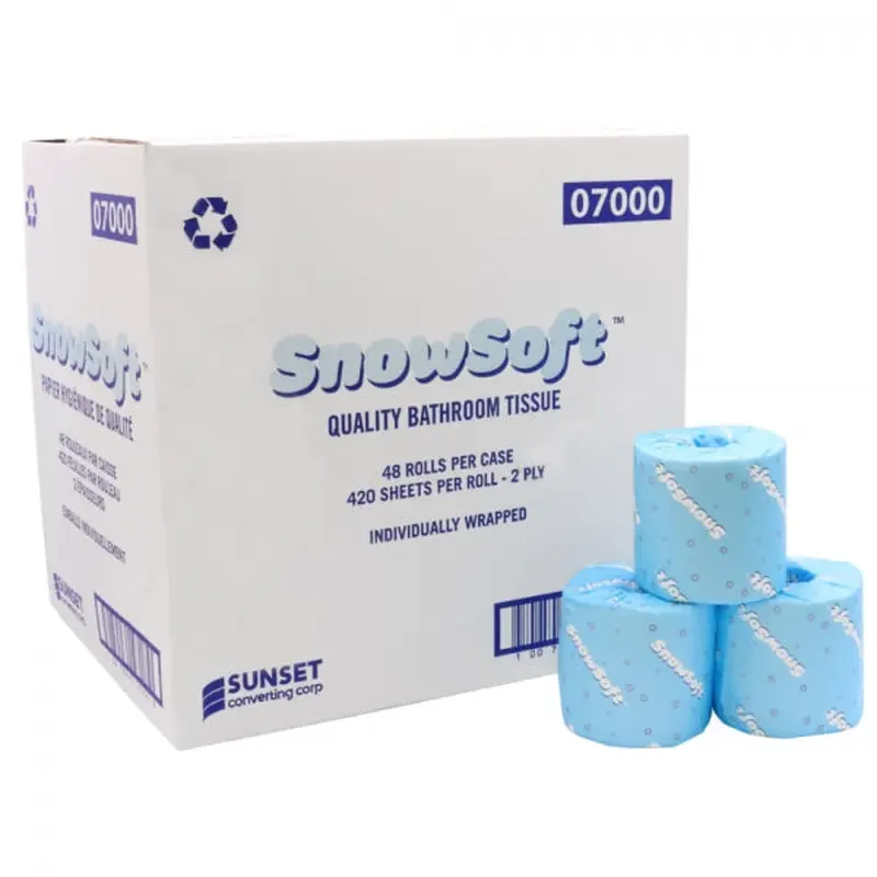 Standard Toilet Paper, 2 ply, 420 Sheets 48/case