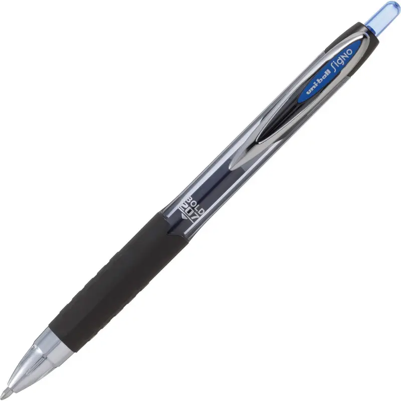 uni-ball 207 Retractable Gel - Medium Pen Point - 1 mm - BLUE