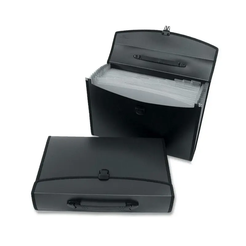 Winnable Legal Portable Poly Expanding File Carrying Case 12-Pocket(s)