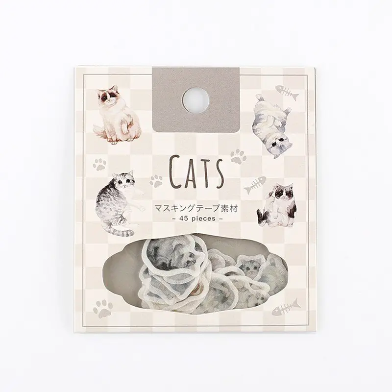 BGM Flake Sticker Cat's Rest