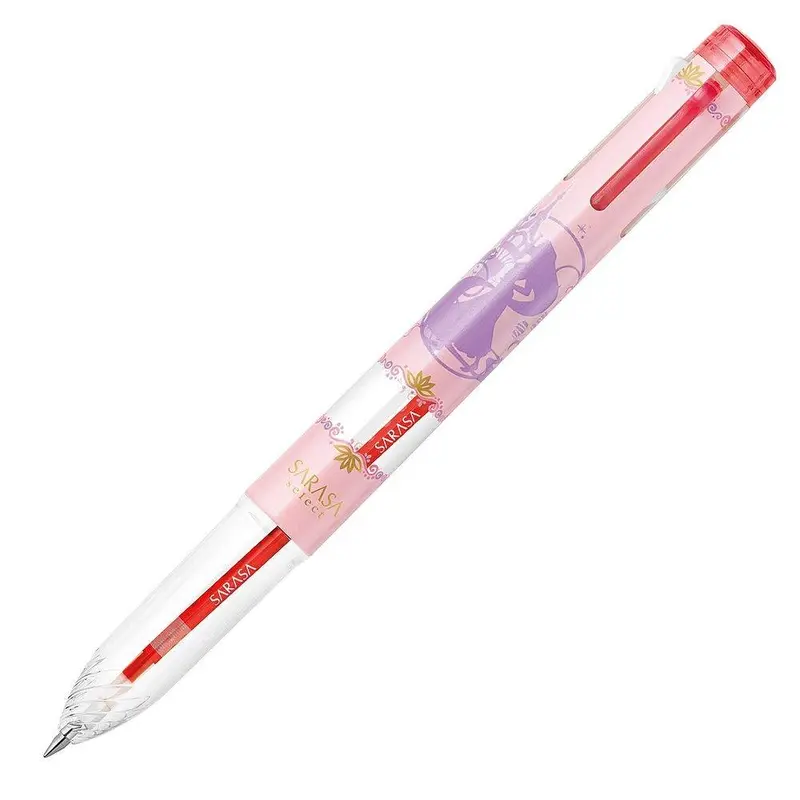 Sarasa Select Barrel Ballpoint Princess Slot 5Rapunzel - Pink