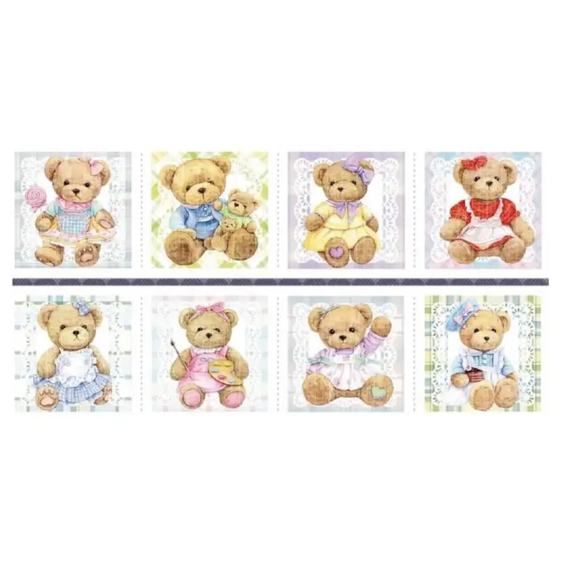 Sticker Sampler 100cmBear-Nicetomeetyou