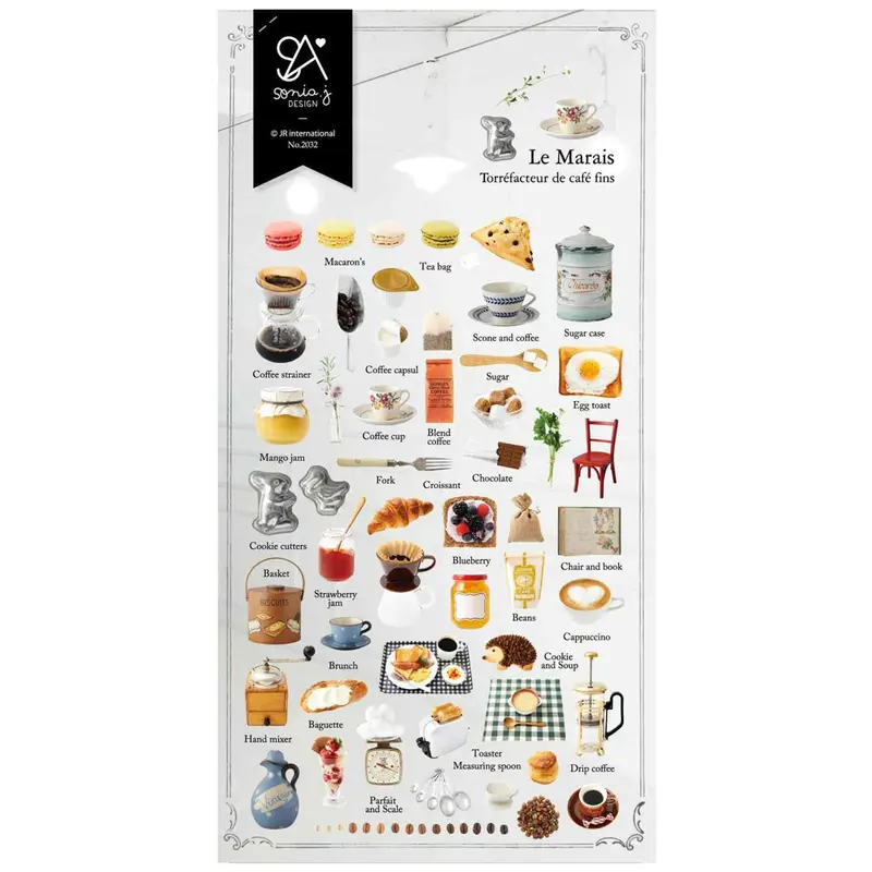 Sonia's Design Sticker Le Marais