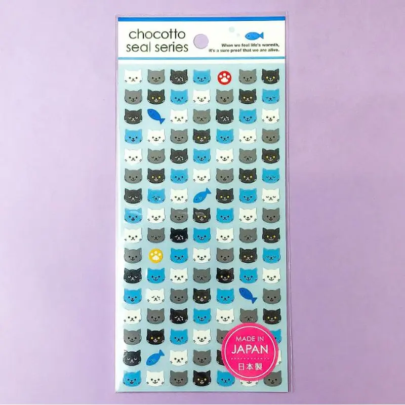Sticker Chocotto Seal Series Tiny Cats