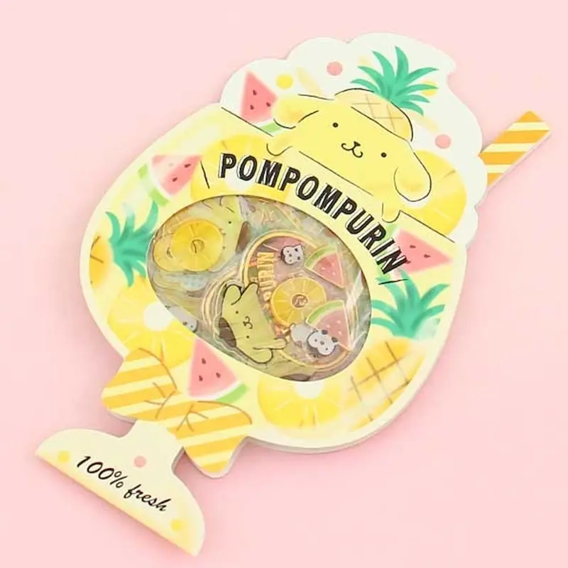 Sticker Pompompurin Summer Drink