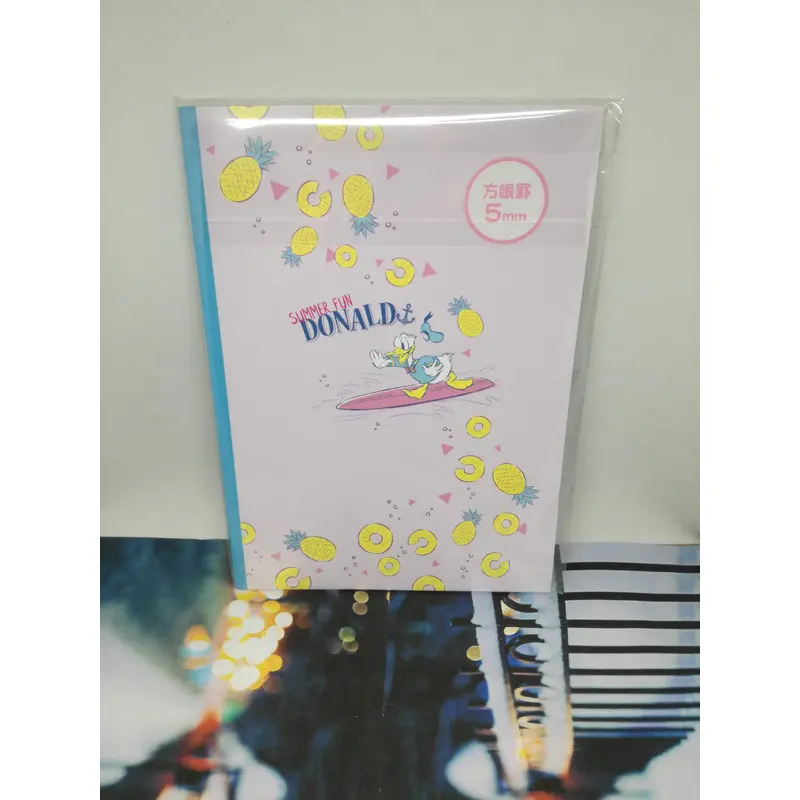 Summer Fun Donald Notebook Grid