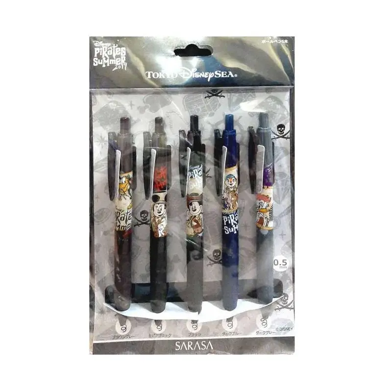 Tokyo Disney Sea Pirates Summer Sarasa Ballpoint Pen