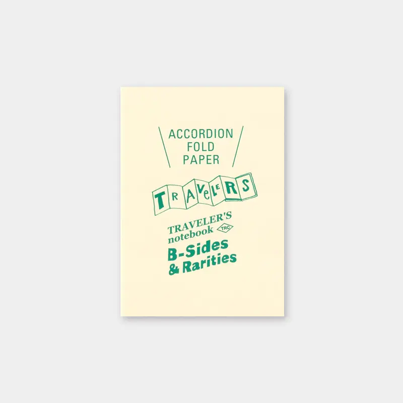 Traveler's Notebook Passport Size Refill Accordion Fold Paper
