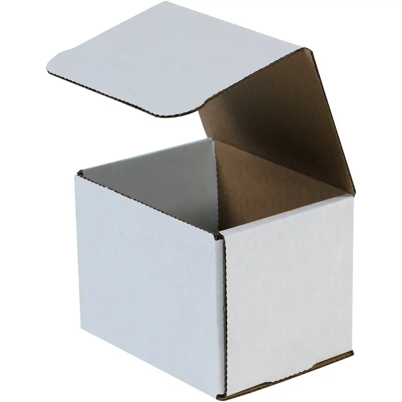 10 x 8 x 8 White Corrugated Mailers  50/Bundle