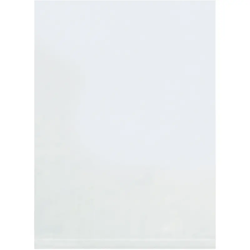 10 x 12 (2 mil) Flat Poly Bags 1000/Case