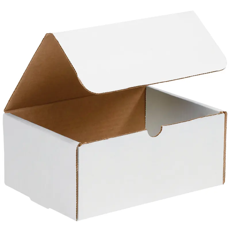 10 x 8 x 3 White Literature Mailers  50/Bundle