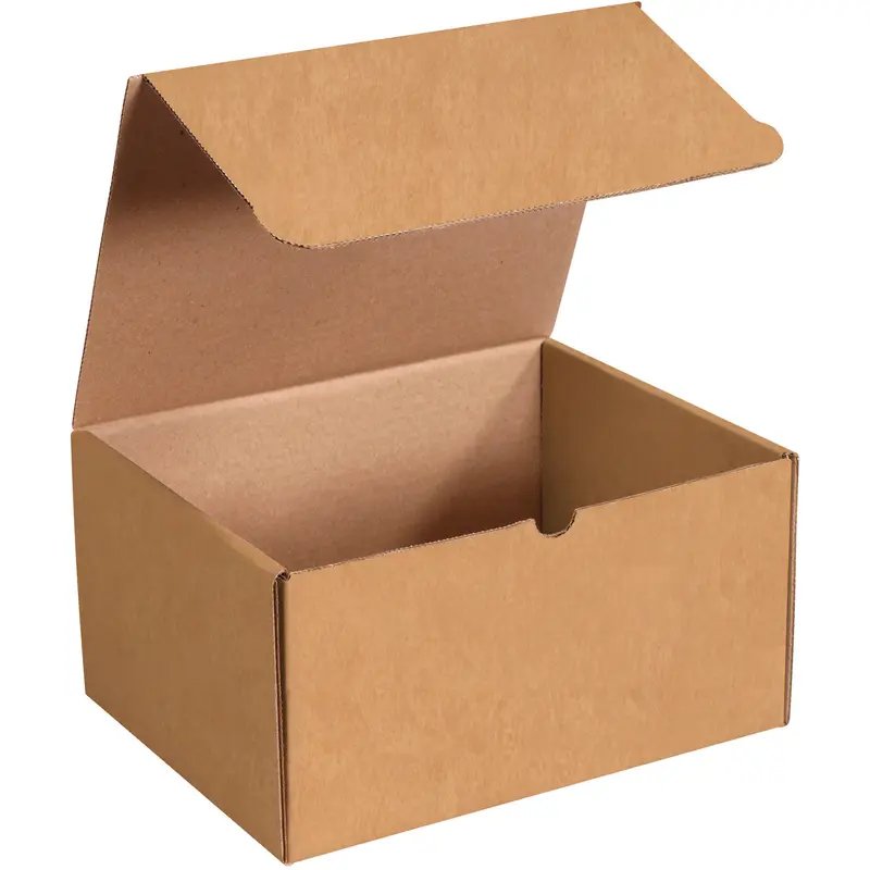 11 1/8 x 8 3/4 x 6 Brown Corrugated Literature Mailers  50/Bundle