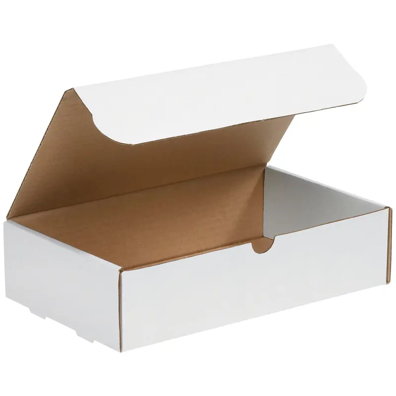 11 x 6 1/2 x 2 3/4 White Literature Mailers 50/Bundle