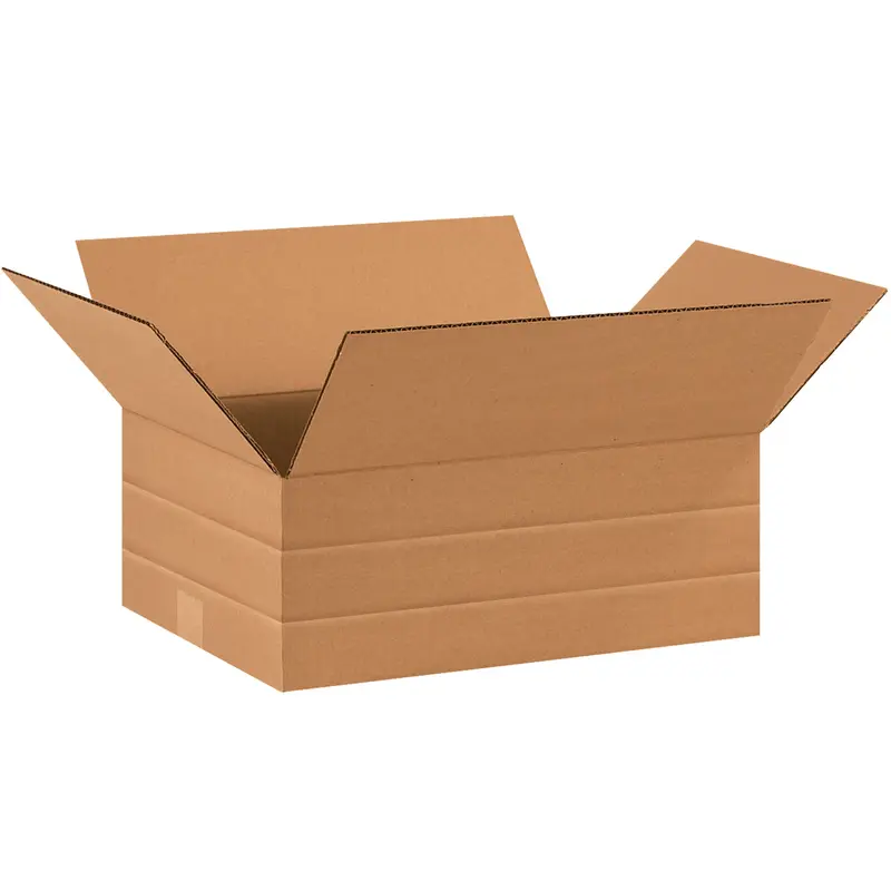 14 x 10 x 6 Multi Depth Corrugated Boxes 25/Bundle
