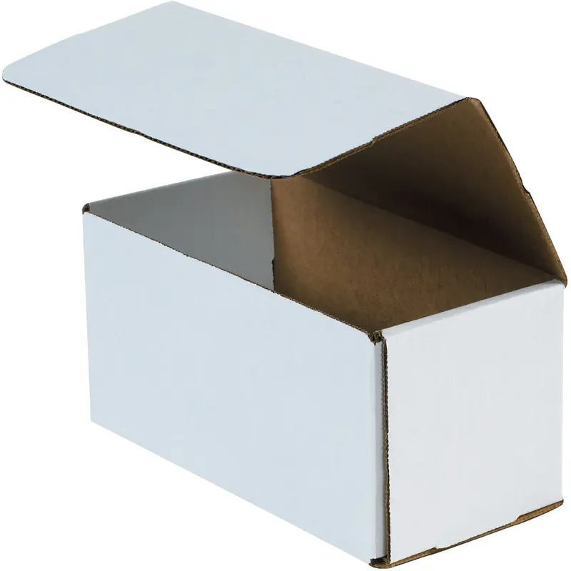 12 x 4 x 4 White Corrugated Mailers  50/Bundle
