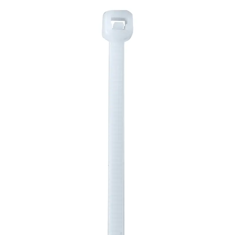 14" (50 lb Tensile) Clear Nylon Cable Ties 1000/Case
