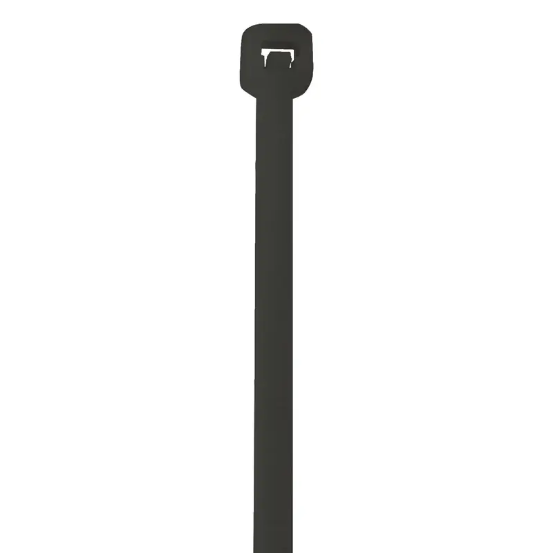 16" (50 lb Tensile) Black UV Cable Ties 500/Case
