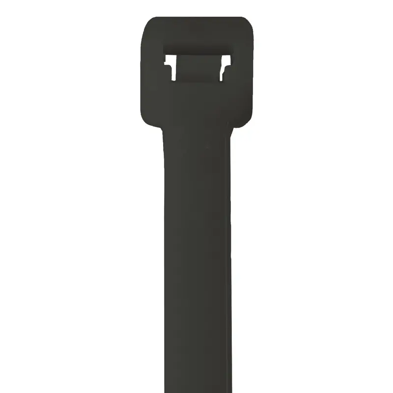 30" (175 lb Tensile) Black UV Cable Ties 100/Case