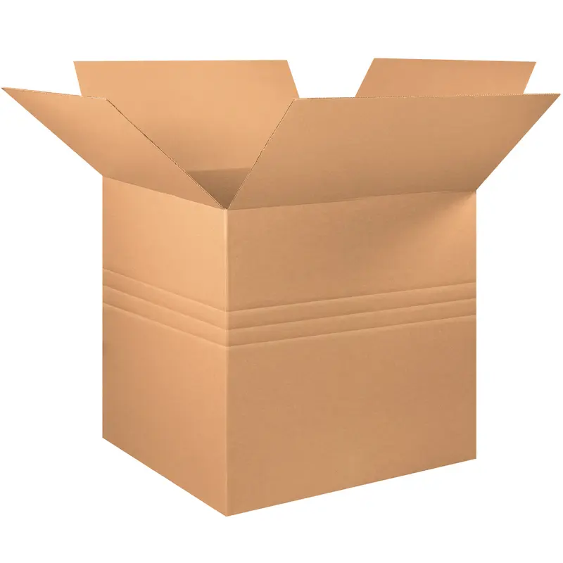 36 x 36 x 36 Multi Depth Corrugated Boxes 5/Bundle