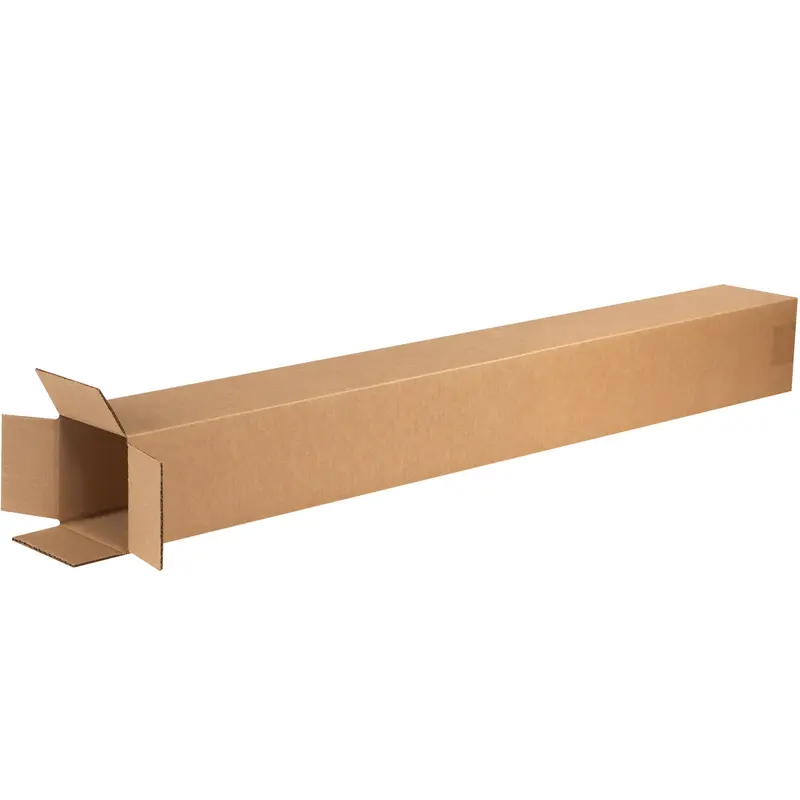 4 x 4 x 38 Corrugated Boxes  25/Bundle