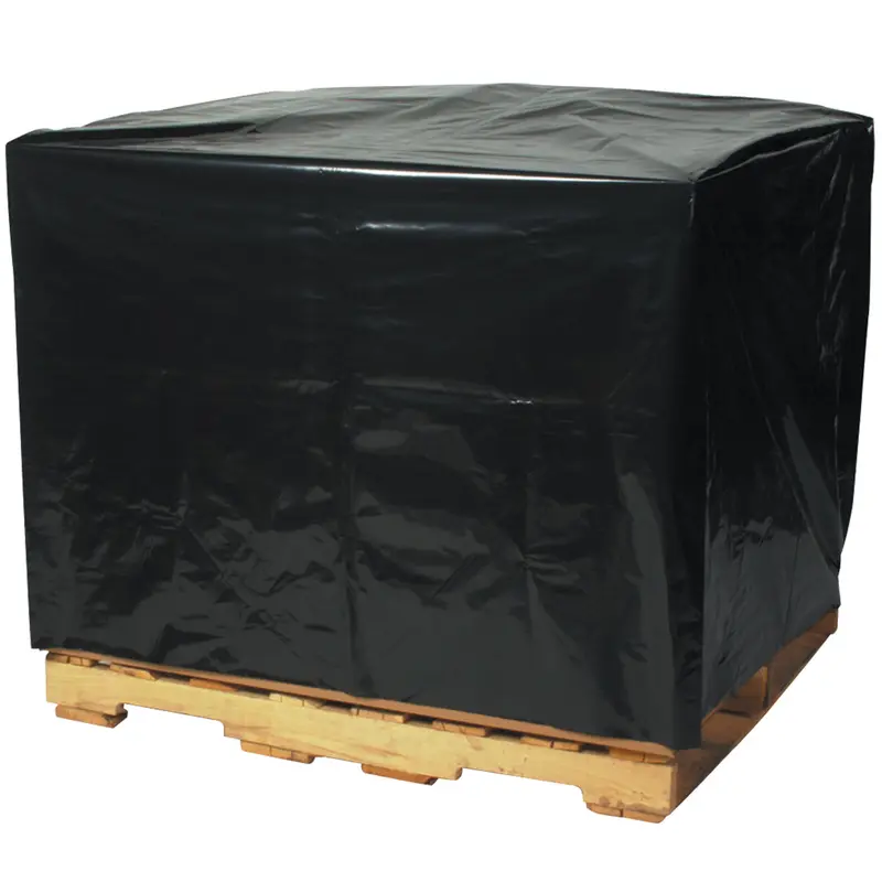 48 x 42 x 66 (3 mil) Black Pallet Covers 50/Roll