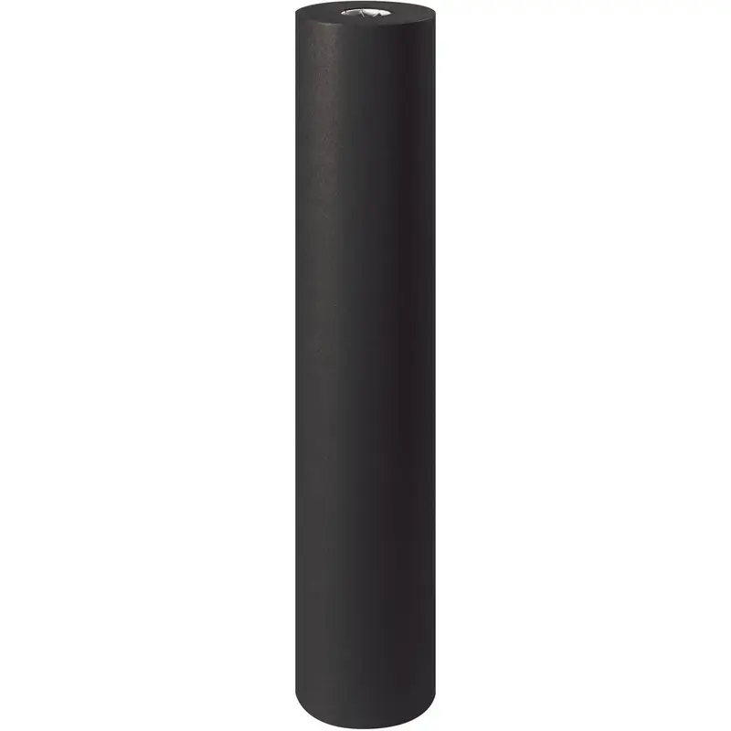48" 50 lb. Black Kraft Paper Rolls 720 Feet/Roll