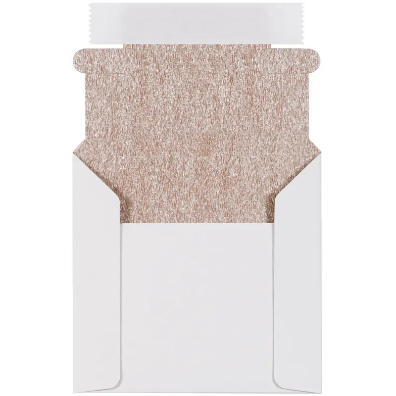 5 x 5 Foam Lined Paperboard CD Mailers 100/Case