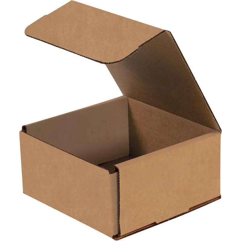 6 x 6 x 3 Brown Corrugated Mailers  50/Bundle