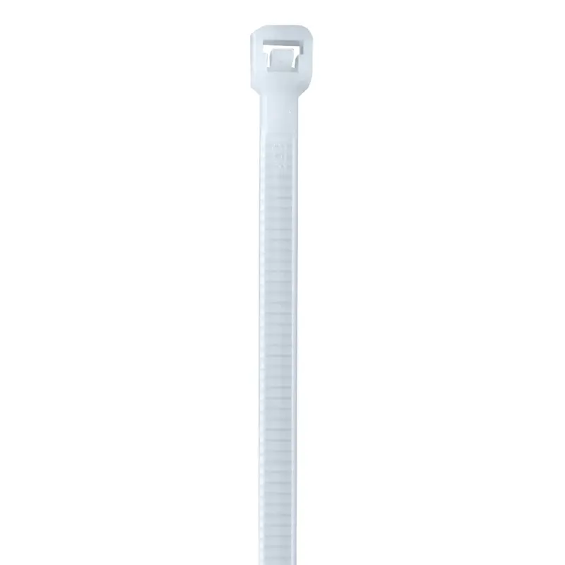 6" (40 lb Tensile) Clear Nylon Cable Ties 1000/Case