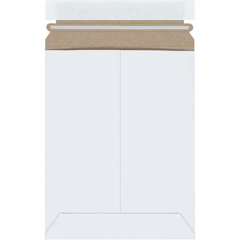 7 x 9 Self-Seal White Rigid Mailer 100/Case