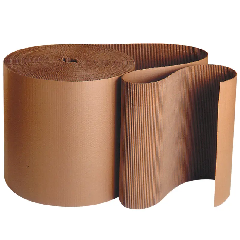 9" A-Flute Single Faced Corrugated 250 Feet/Roll