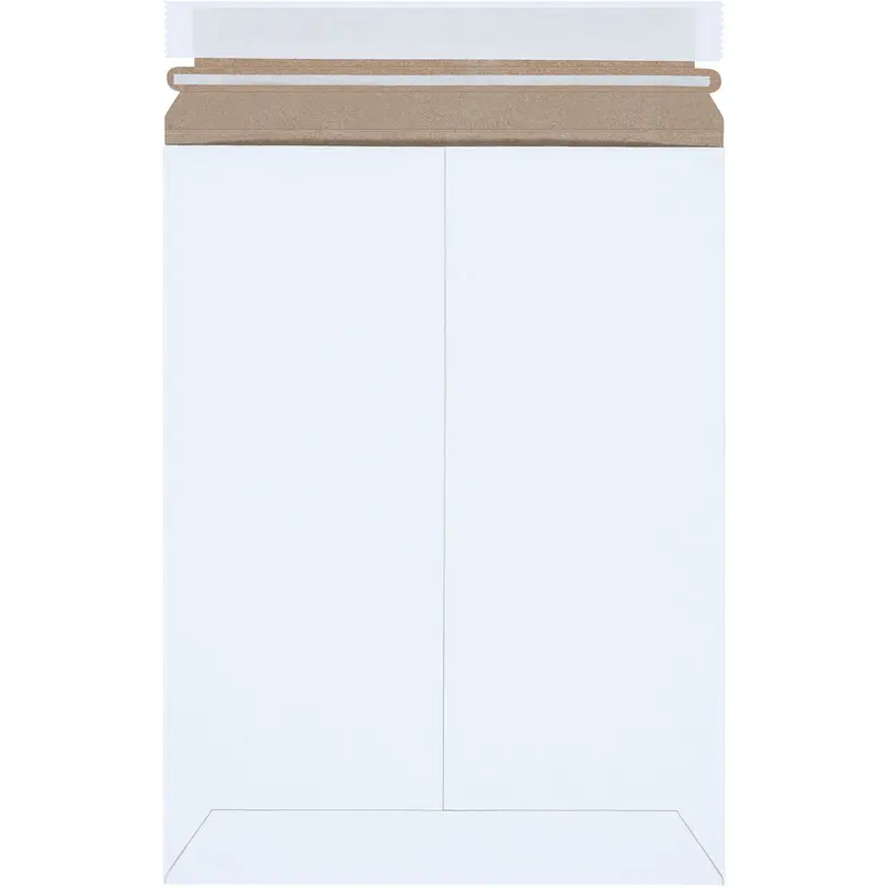 9 x 11 1/2 Self-Seal White Rigid Mailer 100/Case