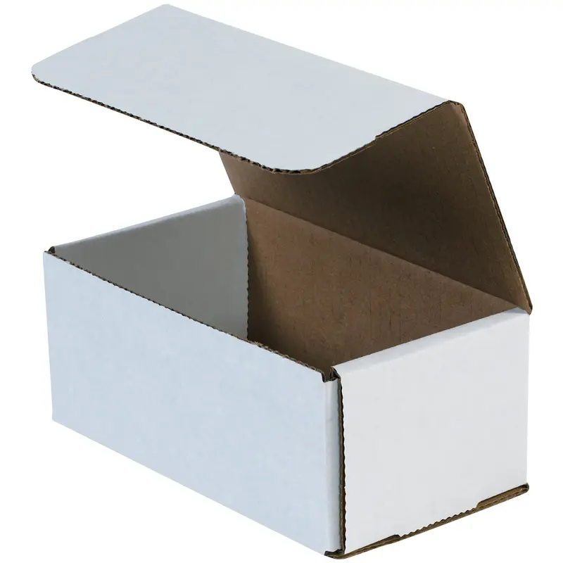 9 x 6 x 5 White Corrugated Mailers  50/Bundle