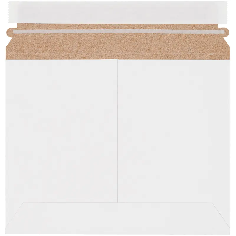 9 x 7 White Utility Grade Flat Mailers 200/Case