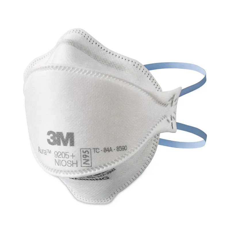 Aura Particulate Respirator 9205 , N95, One Size Fits All, 20/Pack