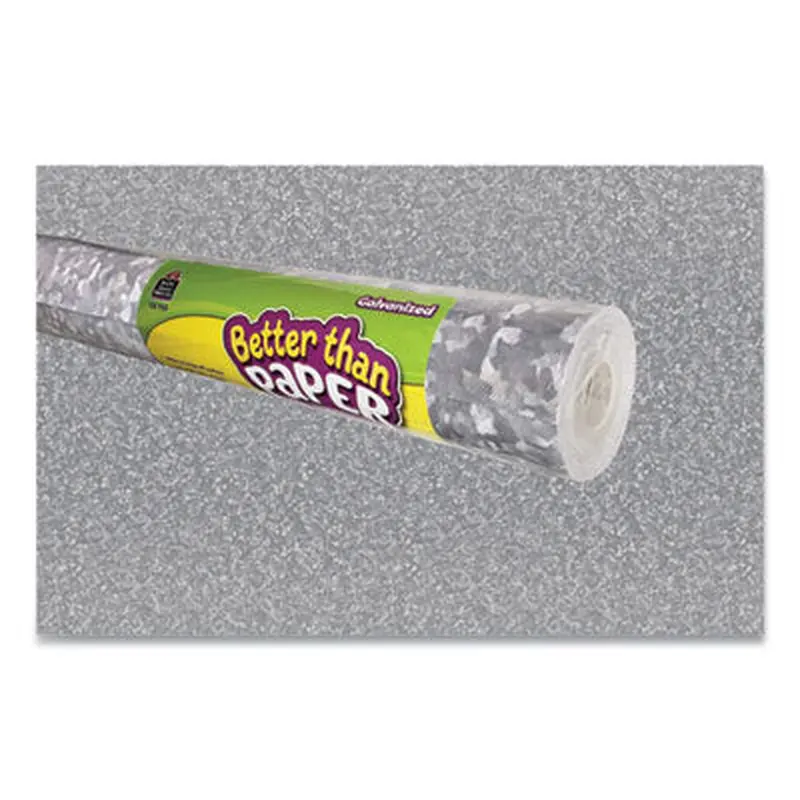 Better Than Paper Bulletin Board Roll, 4 ft x 12 ft, Galvanized Metal