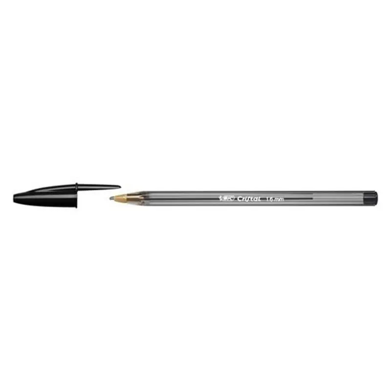 (NET) Bic Cristal Large Ballpoint Pen 1.6mm Black