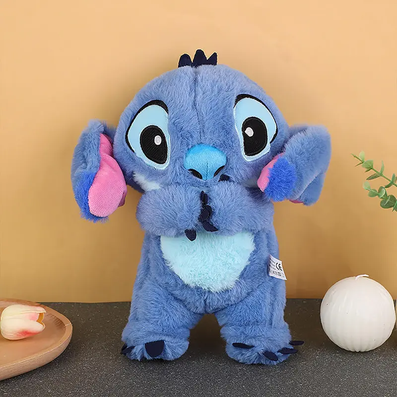 (NET) Electric Blue Stuffed Plush Doll for Kids
