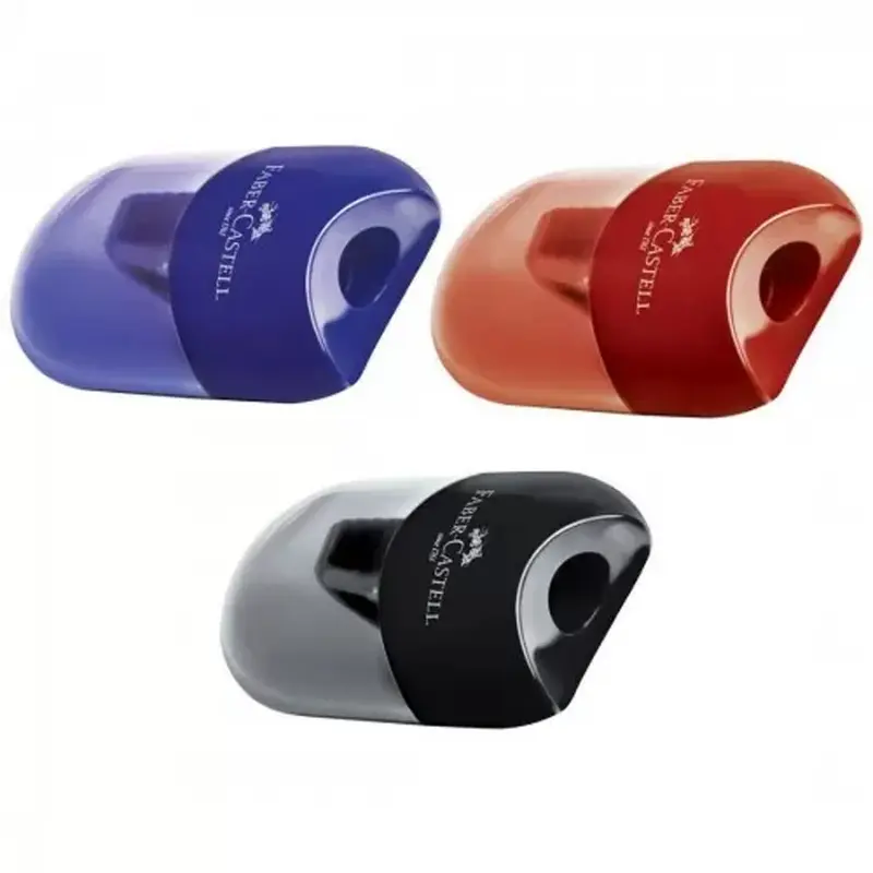 (NET) Faber Castell Sharpener Apple  SH w/barrelblack